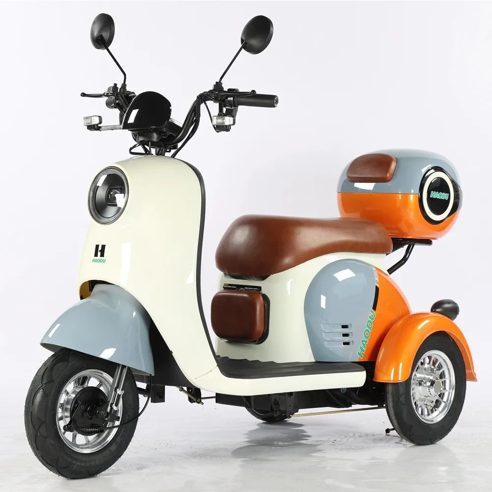 Supply Big Seat 3 Wheel Electric Bike 500w Electric Tricycle for Passenger Triciclos Electricos De 3 Ruedas Mayores