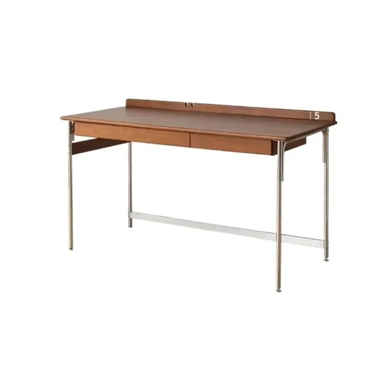 XX X Home Desktop Computer Desk Living Room Workbench Nordic Solid Wood Desk Antique Study Writing Desk