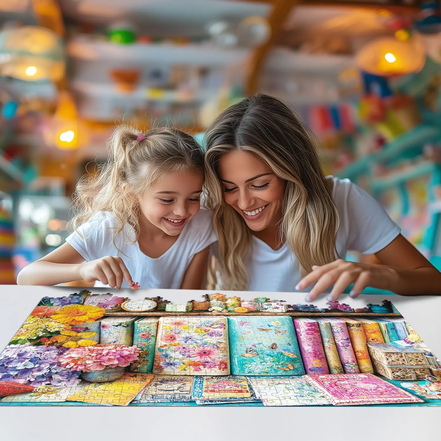 Livro flor manual 120/300/500/520/1000/1314 pçs quebra-cabeça de madeira presente perfeito para adulto casa sala de jogos quarto decoração da parede