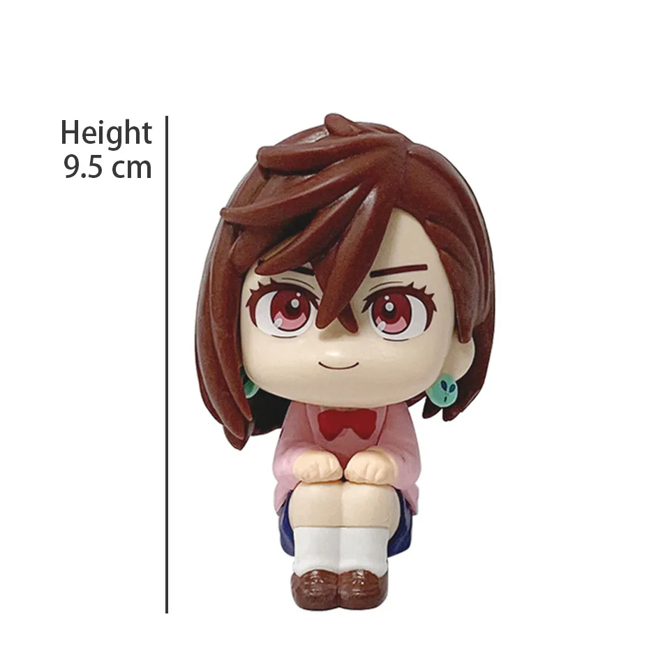 Bestseller Dandadan Chibi-Version Mameo - Momo Ayase / Okarun Paarset | Anime-Figur | Artikuliertes Modell | Desktop O – Detail 12