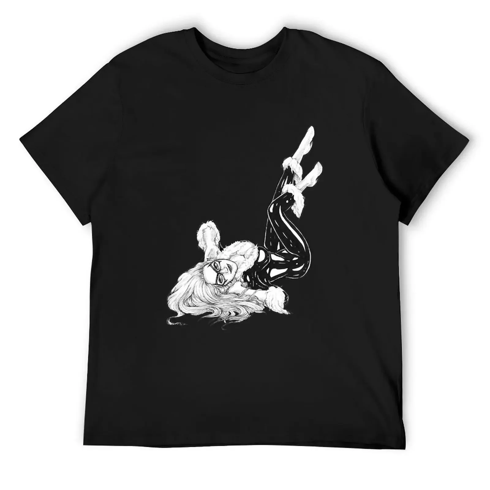 

Black Cat T-Shirt vintage clothes plain oversized t shirt men