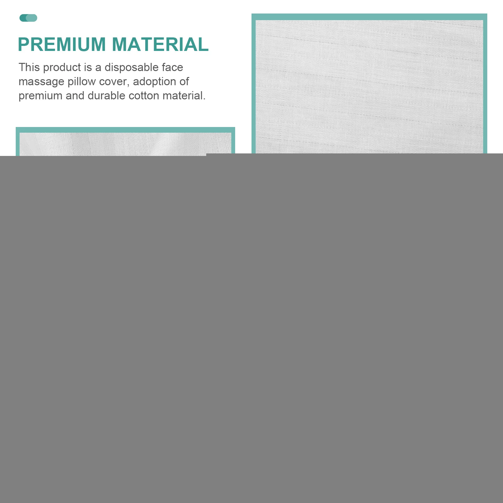 

Massage Bed Cloth Pure Cotton 117x220cm White Protective Cover with Face Hole Salon Spa Massage Table Sheets Dust Prevention