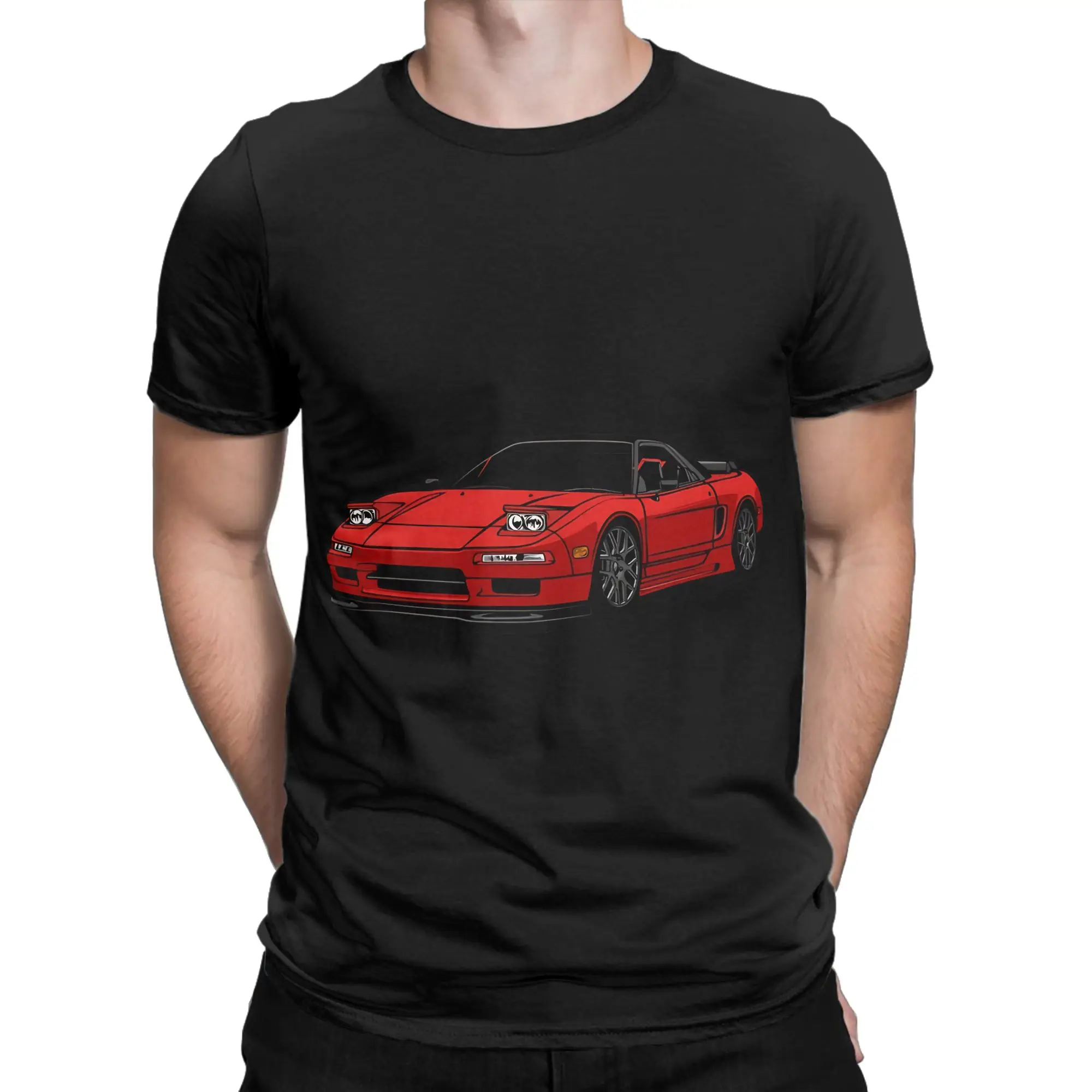 Spirit of the Dragon Crimson NSX - Camiseta divertida 100% algodón para hombre
