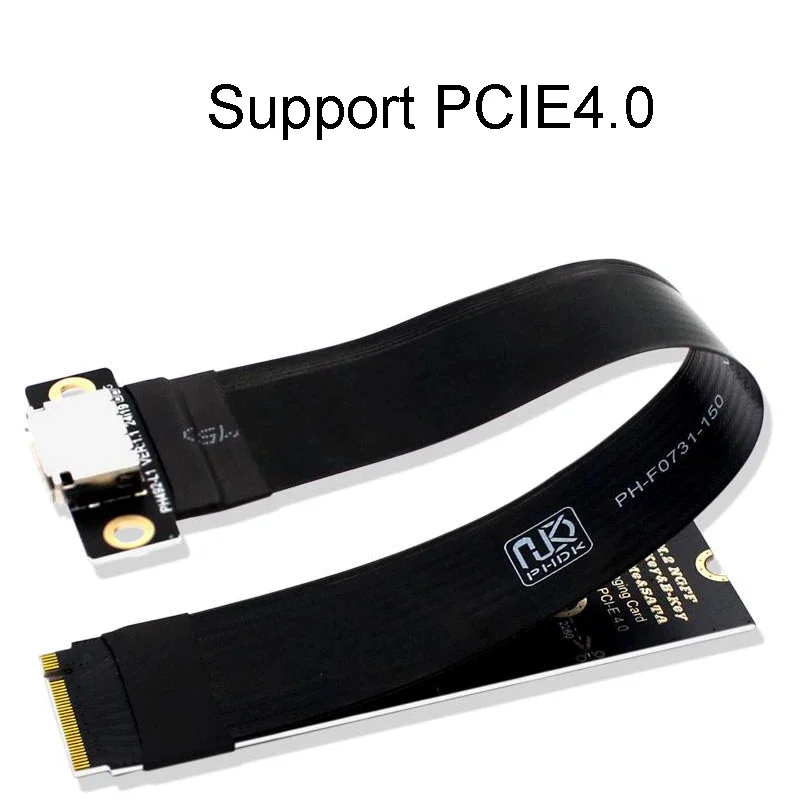 15cm 20cmM.2 NVME do Oculink PCIE 4.0 X4SFF-8612 SFF-8611 Kabel rozszerzeń karty graficznej laptopa do obciążeń serwerów pamięci masowej GPU — zdjęcie produktu 4