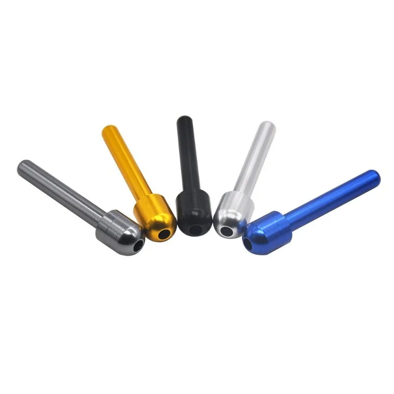 2PCS 4PCS New Mini Snuff Bottle Aluminum Alloy High Quality Portable Light-weight multi purpose Snuff pipe Smoking Accessories