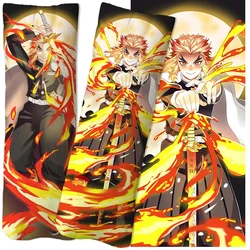 Anime Demon Slayer Agatsuma Zenitsu Dakimakura Pillowcase Cushion Cover Hugging Body Pillow Case Otaku Pillow Cover