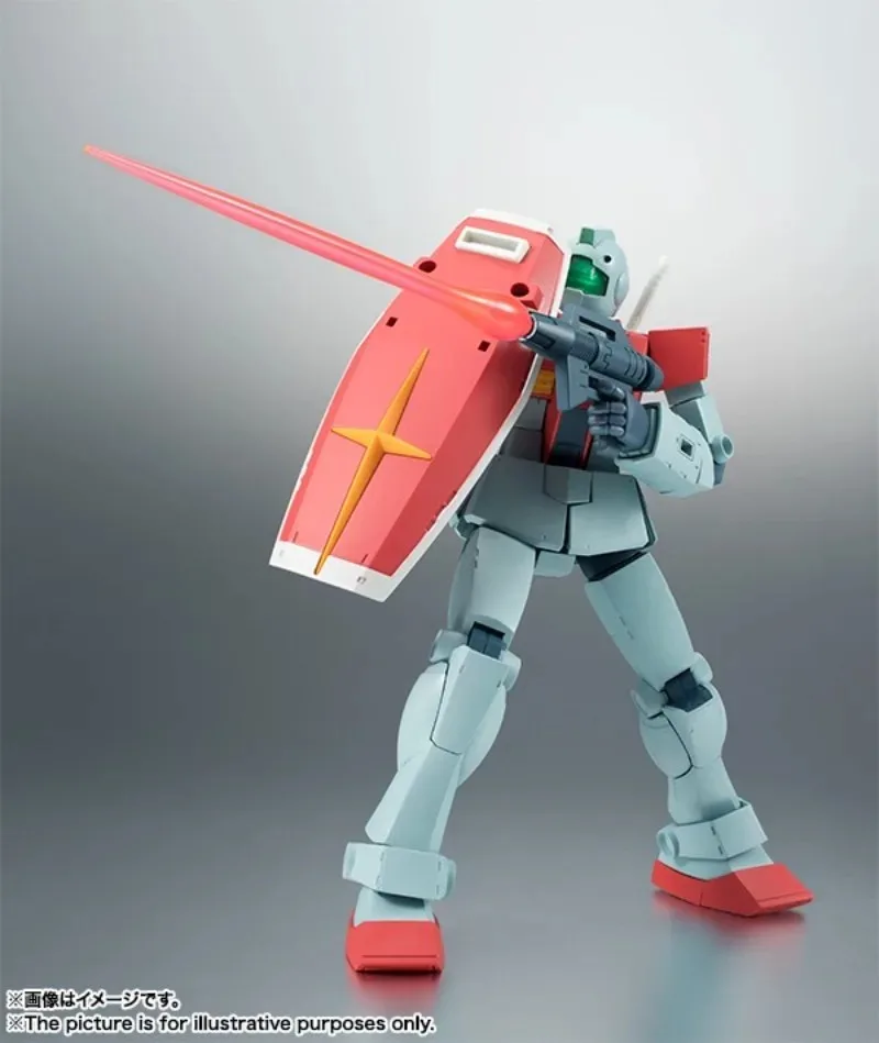 Bandai ROBOT SPIRITS SIDE MS RGM‑79 GM ver.A.N.I.M.E. Mobile Suit Gundam Action Figure Original Box Collection Display Toy view 4