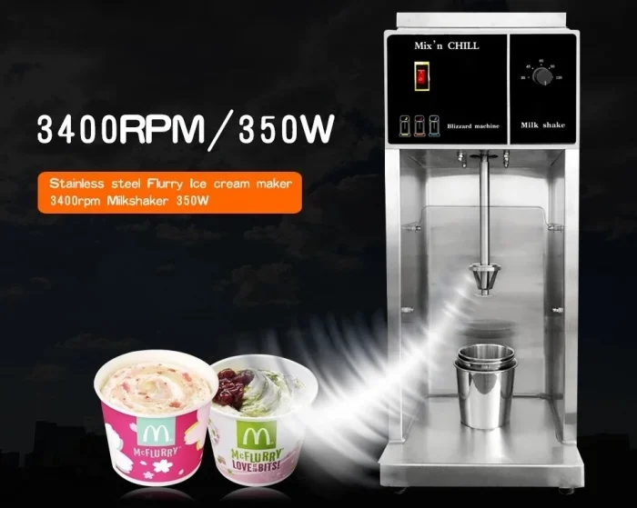 Price Frozen Yogurt Swirl Machine Frozen Fruit Ice Cream Maker Commercial Mcflurry Machine images - 6