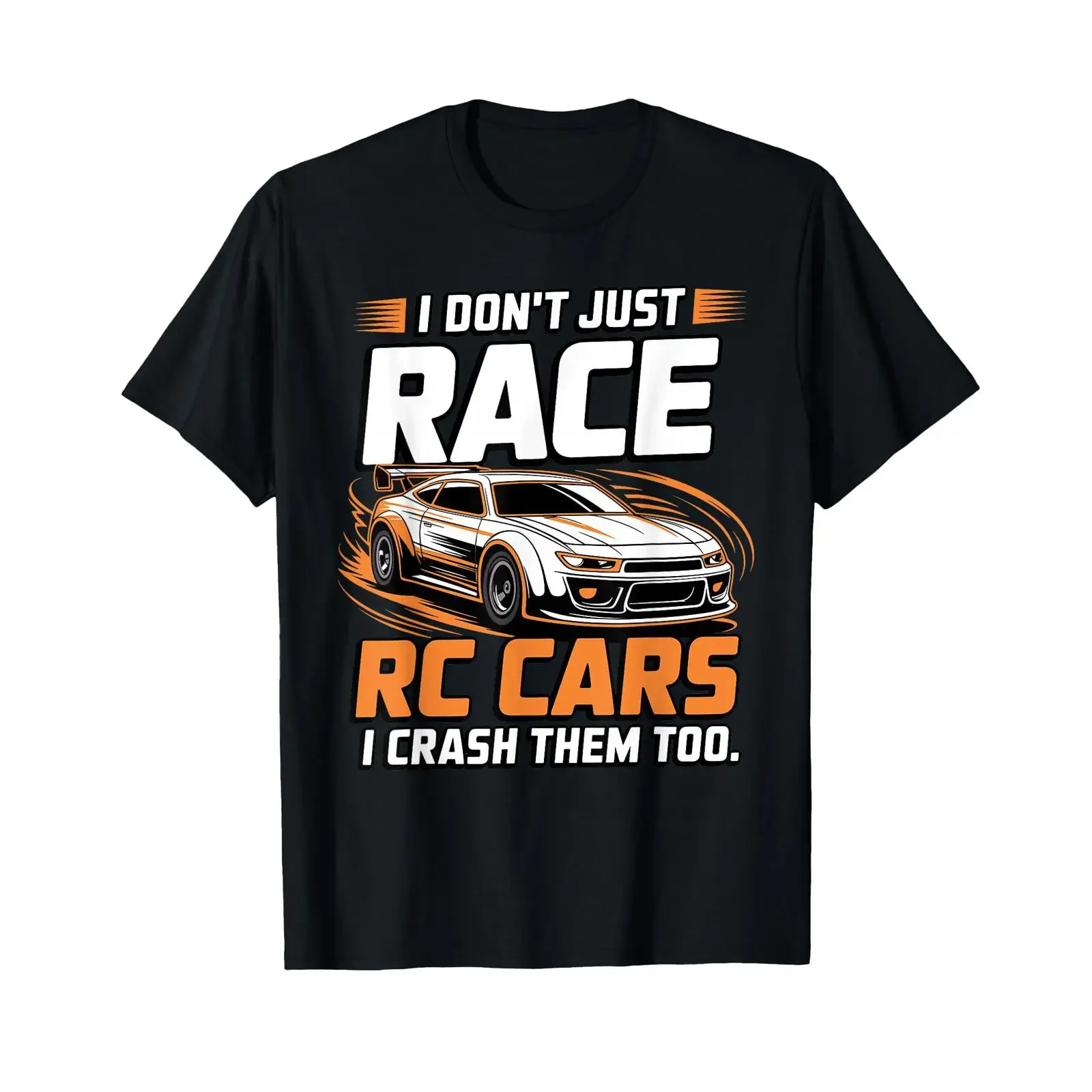 Cool RC Racing Art for Remote Control Car Lover T Shirt vintage Washed graphic Breathable Stretched Unisex