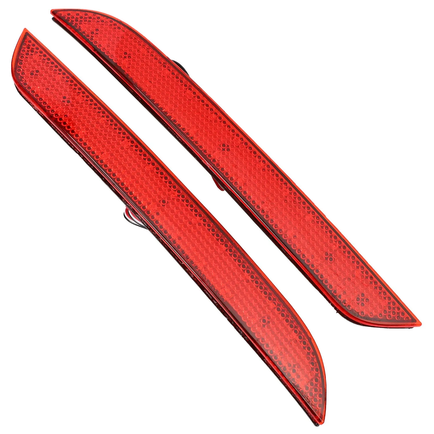 2 قطعة LED المصد الخلفي ماركر كسر وقف ضوء مصباح لسيارات BMW F30 F31 F32 F34 F35 F36 عدسة حمراء