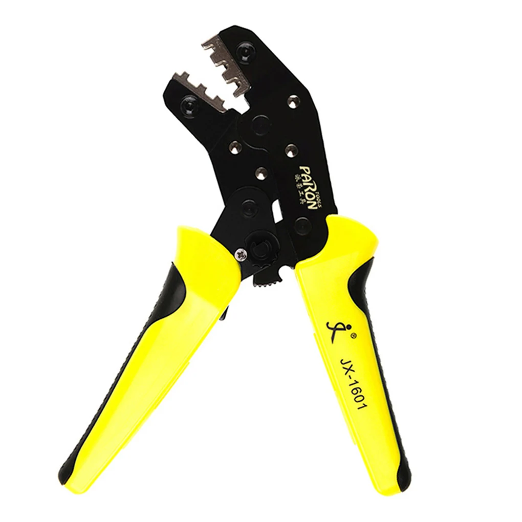 

JX-1601-8 Wire Crimper Engineering Ratchet 26-16AWG Non-insulated Terminals Crimping Pliers