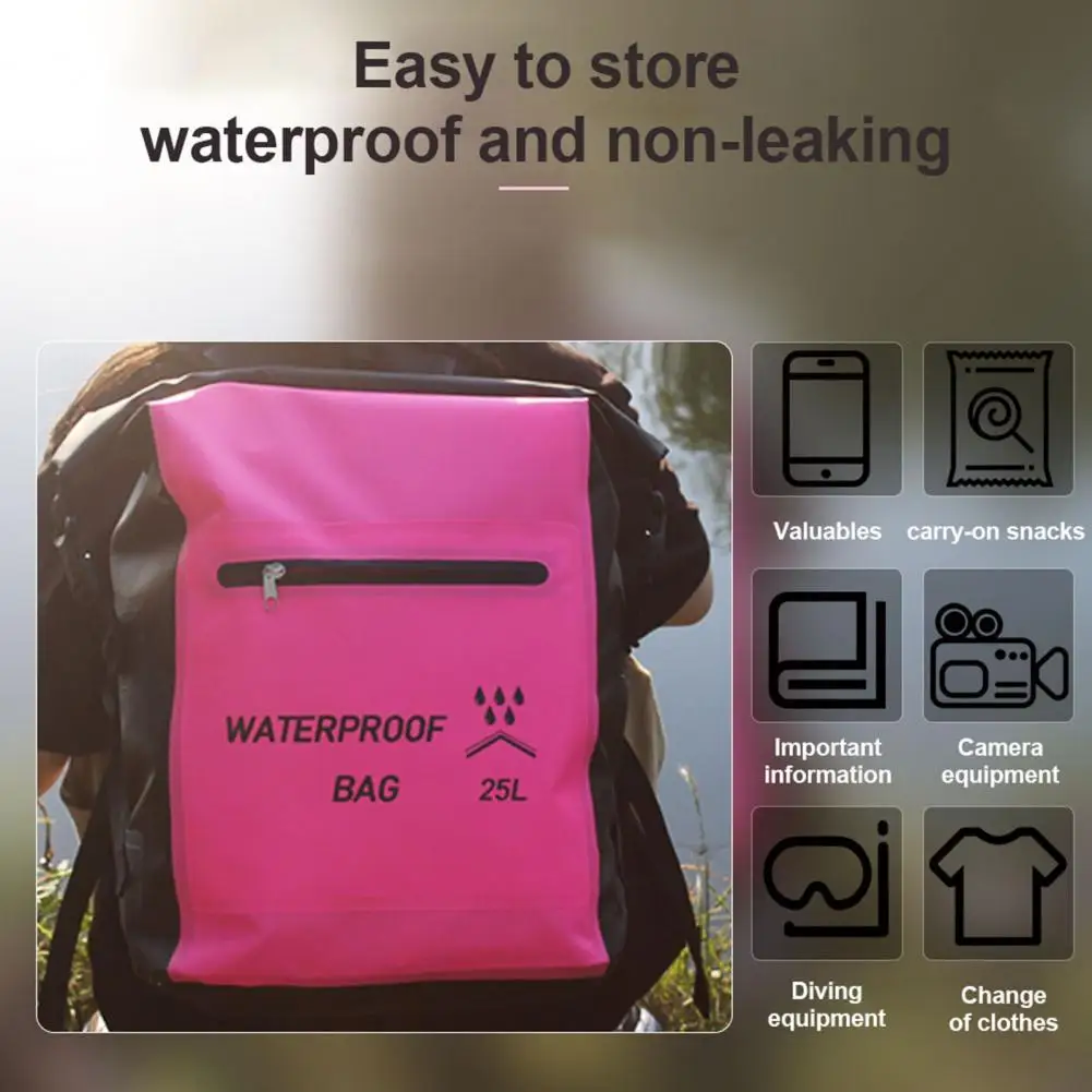 

Snorkeling Equipment Organizer Waterproof Adventure Backpack for Mountaineering Snorkeling Mesh Beach Bag for Swimming Travel