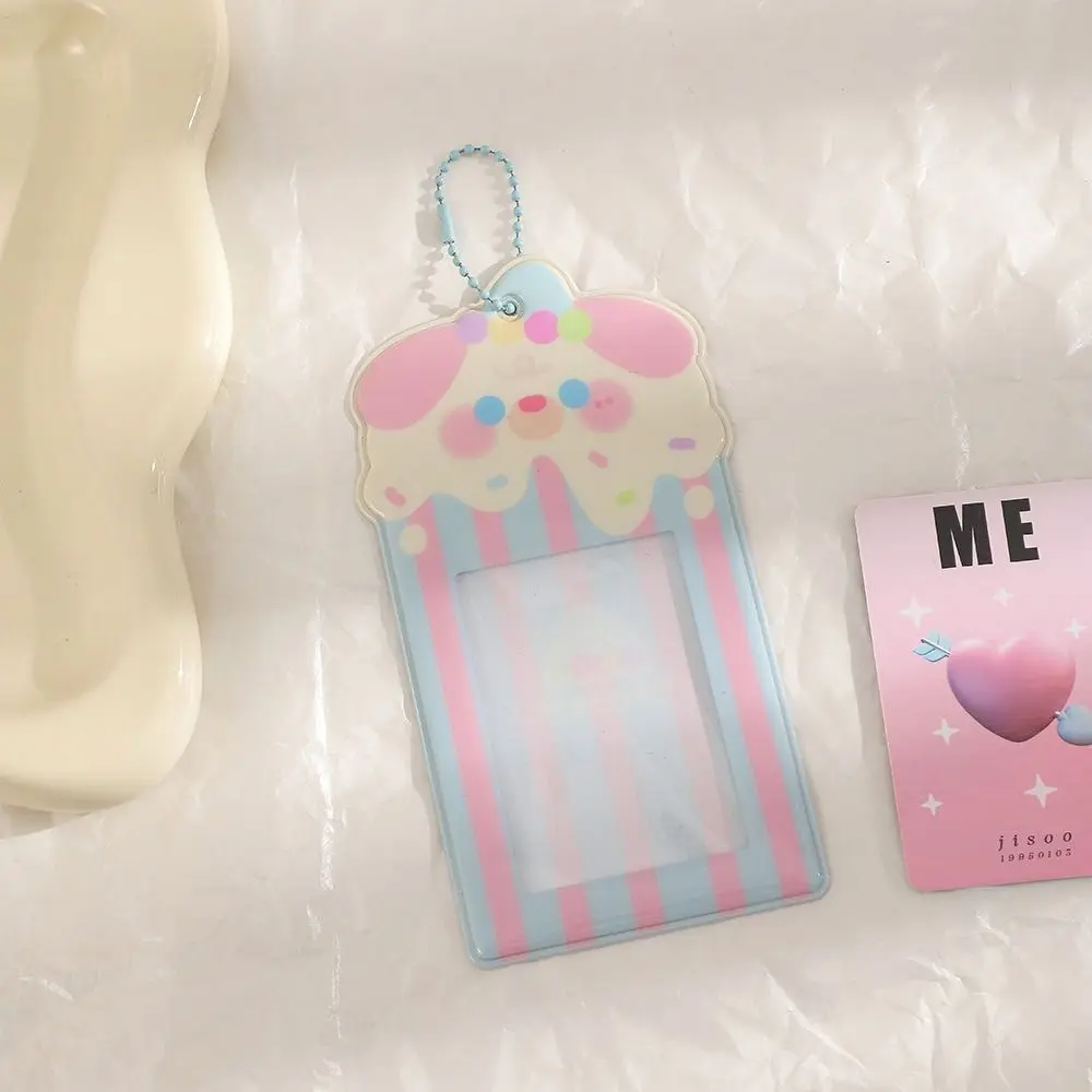 Kawaii Organiser's Card Card Holder PVC Cartoon Photo Card Case Card Display Pendant