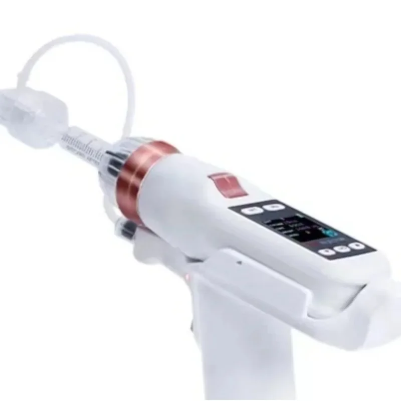 White Non Invasive Hydration Mesotherapy Gun Portable Household Leak Proof Beauty Device For Facial Skin Moisturizing Home