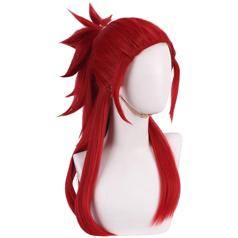 Asani Renji Cosplay-Perücke aus synthetischen, hitzebeständigen Fasern, Anime-Charakter-Rollenspiel, gebleichte Perücke für Bühnenauftritte und Partys