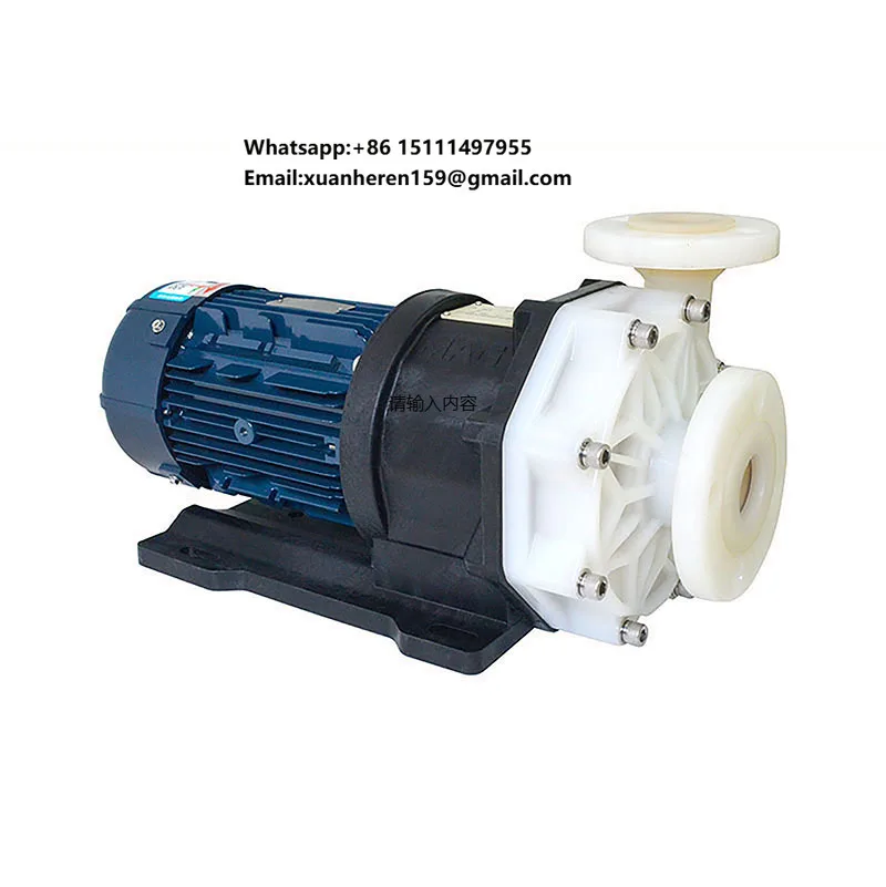 

Насос с магнитным приводом серии MG, 2.2 кВт, 3 л.с., вход 50 мм, выход 40 мм, материал ПВДФ, 50 Гц, прямые поставки с завода