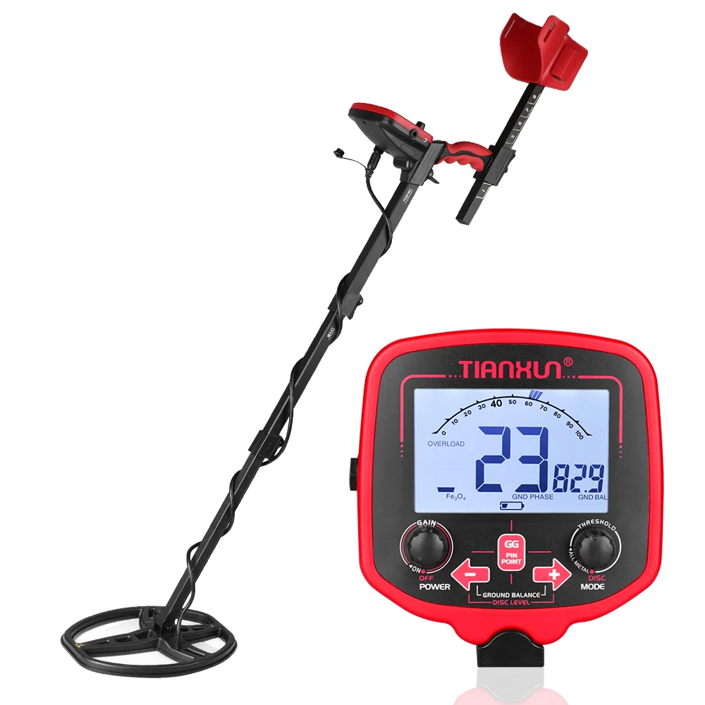 Imagem -05 - Detector de Metal de Ouro de Alto Desempenho Caçador de Tesouro Subterrâneo Buscador Pinpointer Novo Tx850l