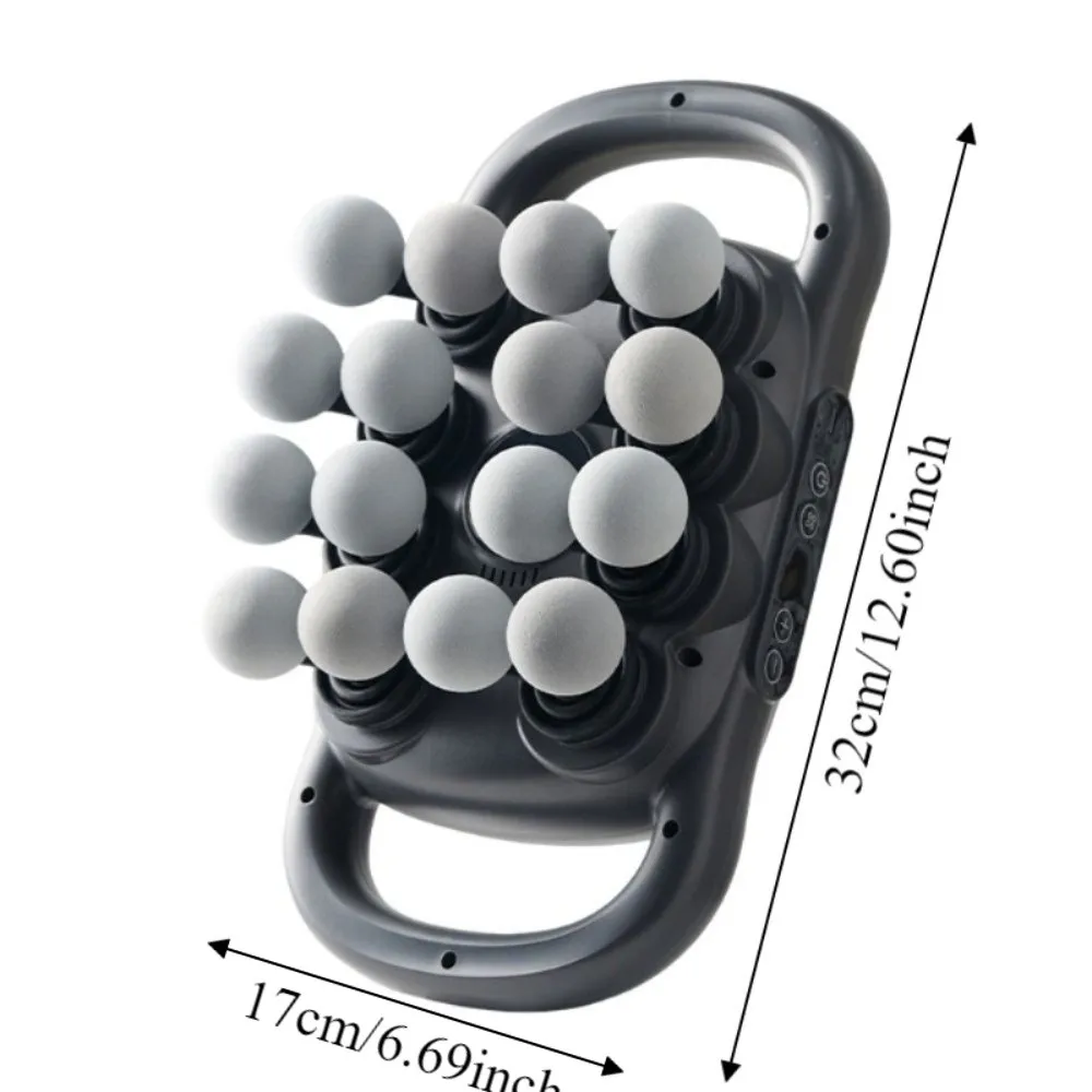 16-Head 16 Heads Fascia Massager Electric Muscle masajeador Deep Tissue Massage Device Deep Tissue Professional