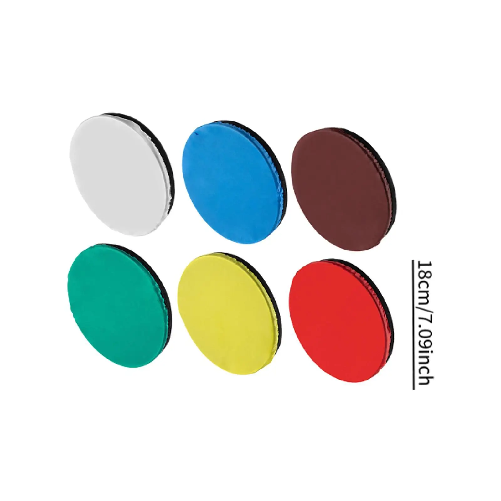 6 Pieces Soft Diffuser Light Covers Portable Direct Replaces Photo Accessory Lampshades Lamp Sock Cover Cloth Strobe Reflector