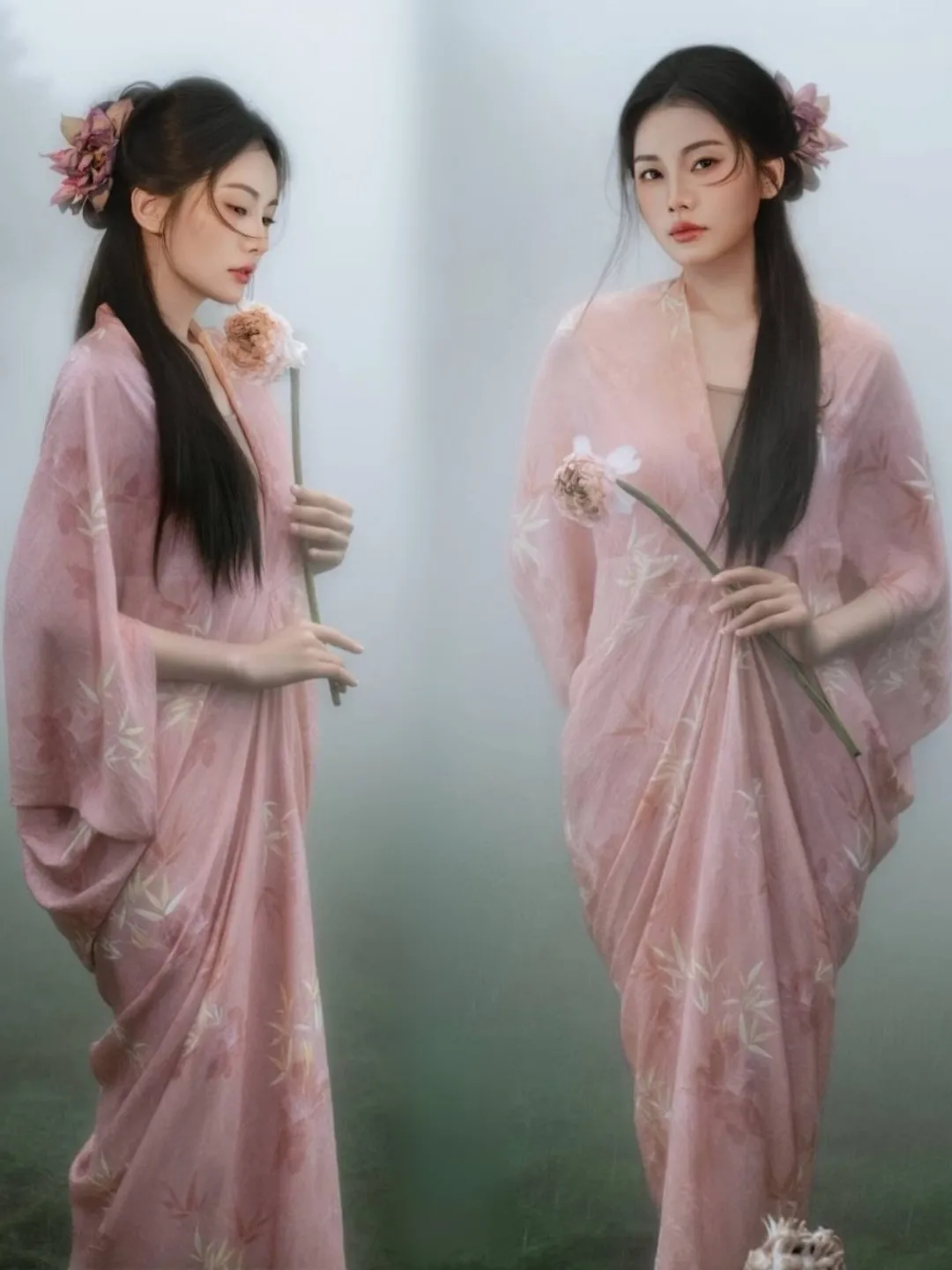 

Ретро-костюм в китайском стиле для фотосессий, атмосферный наряд для съемок, модная женская сценическая одежда, традиционный этнический костюм