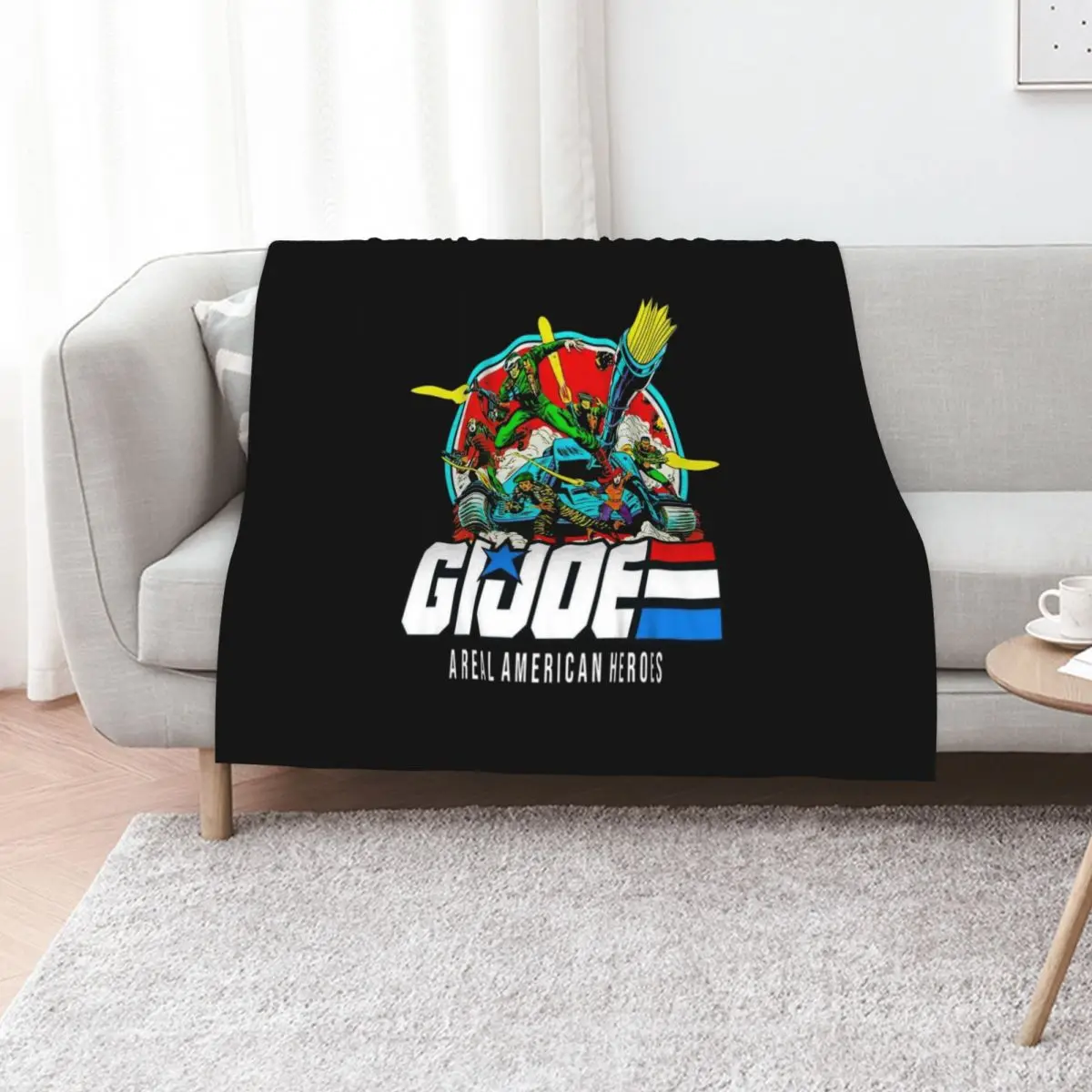 

Real American Heroes G.I. Joe VintageActive T-Shirt Throw Blanket anime Luxury Thicken Luxury Winter beds Blankets