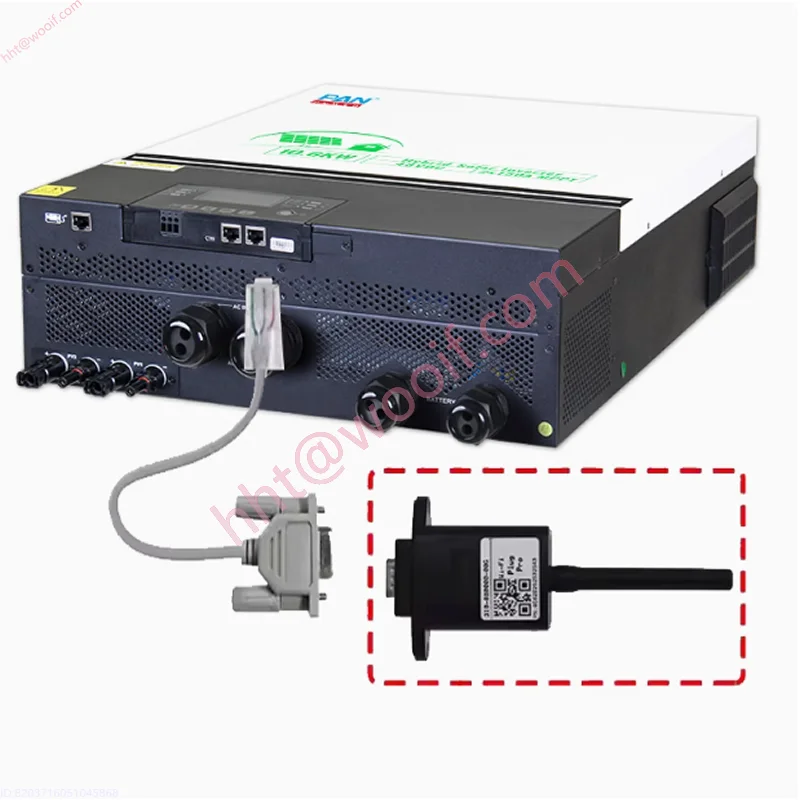 Inversor Solar de 10,6 kW, controlador MPPT Solar de 48V a 220V, máquina todo en uno de Control inverso de 150A