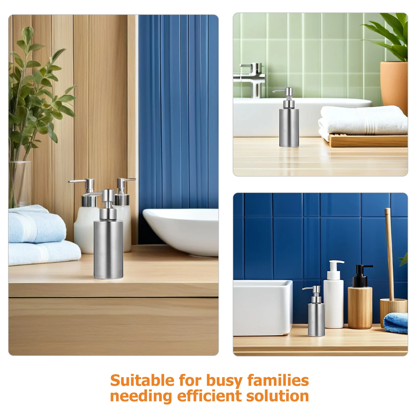 ขวดใส่โลชั่นแบบพกพา 2 ชิ้น ขนาด 250 มล. วัสดุพลาสติก ใช้แทนขวดแชมพูและครีมนวดผม แบบปิดผนึก ดีไซน์ทันสมัย สำหรับห้องน้ำและฝักบัว