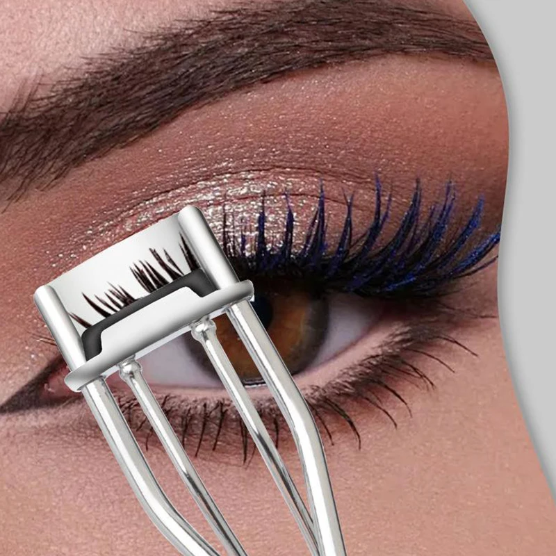 1Pc Mini Partial Eyelash Curler Nature Curl Sun Flower Eyelash Extension Volume Tweezers Stainless Steel Beauty Makeup Tool