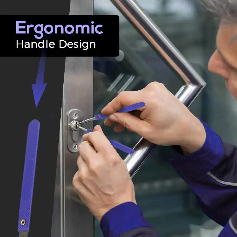 Imagem -05 - Chave Quebrada Extrator Kit de Remoção Chave Fechadura da Porta do Carro Moto Bloqueio Reparação Ferramentas Profissional Pacote Dropshipping