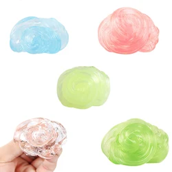 Transparent Liquid Glass Old Man Mud Bouncing Crystal Mud Colorful Decompression Toys Diy Handmade Children's Educational Toys