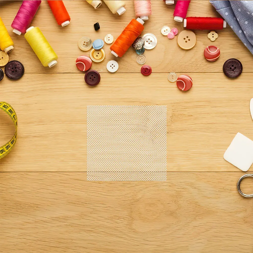 30 stücke Fursuit Auge Mesh Weiß Leichte Stoff Blätter Für Maske Machen Cosplay Handwerk Diy Kostüm Requisiten Stickerei Handwerk