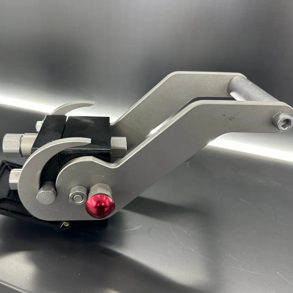 Hydraulic quick connector 2-port multi-connector, quick disconnect 2-wire, flat hydraulic connector
