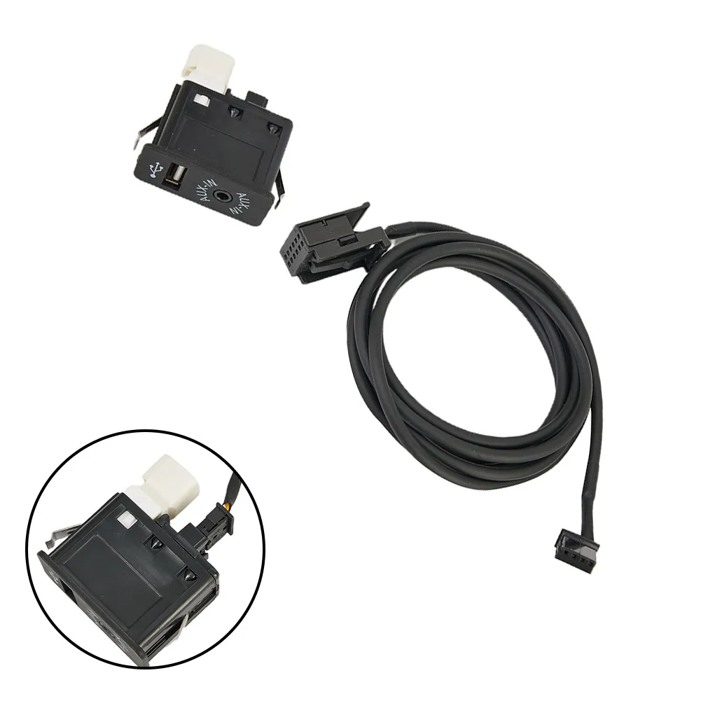 Conveniently Upgrade Your Car Audio with this USB AUX Input Socket Compatible with Various For BMW Models Including
