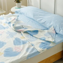 1pc new cotton partition cool small fresh style sleeping bag 1.2/1.6/2.0m bedroom hotel travel use