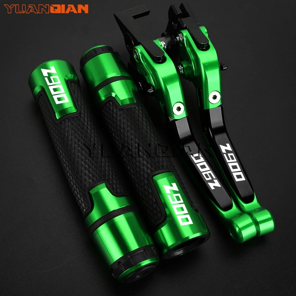 

For Kawasaki Z900 Z 900 2017 2018 2019 2020 2021 2022 2023-2025 Motorcycles Brake Clutch Levers Handlebars Handle Grips Bar Ends