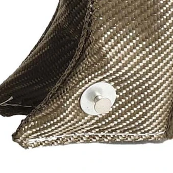 T3 Titanium Turbo Blanket Heat Shield Cover Fit T2 T25 T28 GT30 T35 Turbocharger view 5