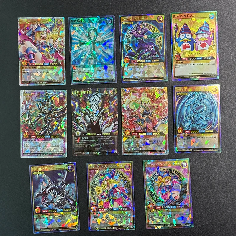 

Новинка, 11 шт., голубые глаза, белый дракон, игра King, японская флэш-коллекционная карта, классическая домашняя игра, серия короля, коллекционная карта аниме