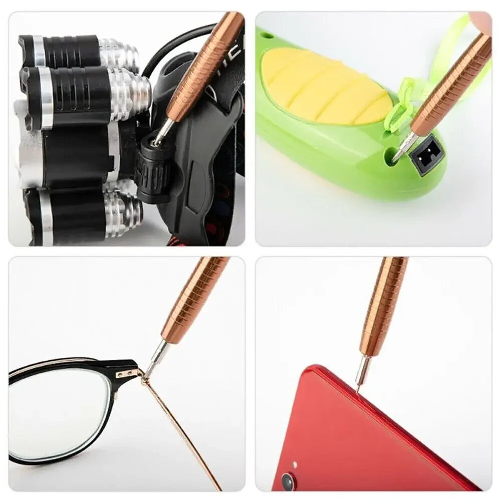 Kleines Schraubendreher-Set, 25 in 1, magnetisches Präzisions-Schraubendreher-Bohrer-Set, Reparaturwerkzeuge für Brillen, Telefone, Uhren, Laptops, Kameras – Detail 9