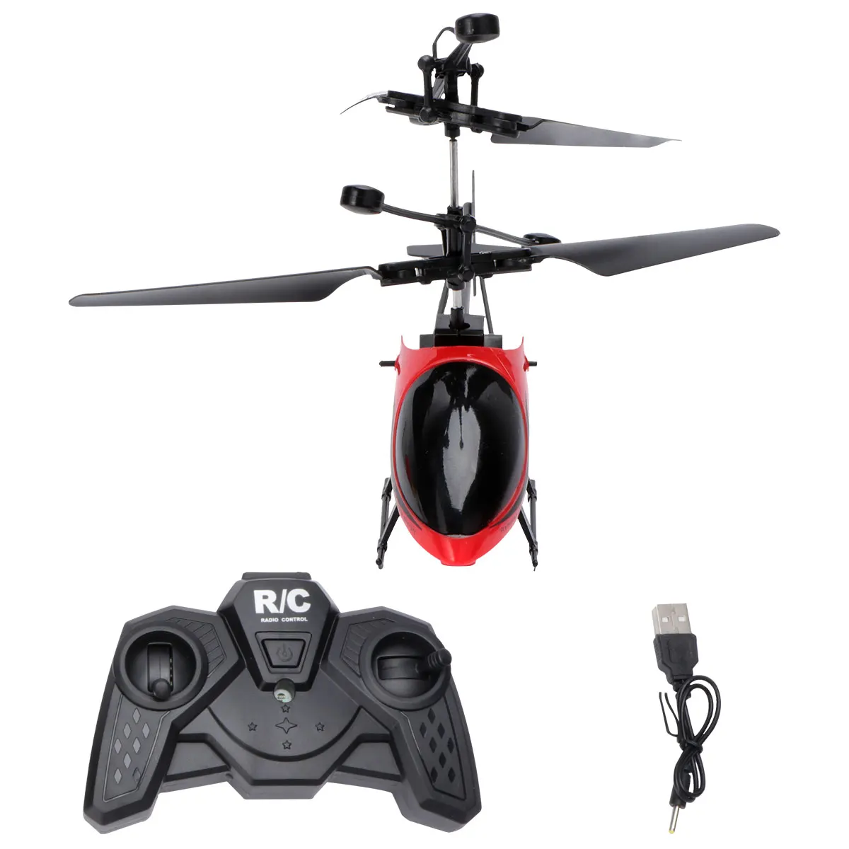 

Mini Rc Helicopter Radio Controlled Aircraft With Led Light 6 Min Flight Time 30 Min Charge Time For Beginners