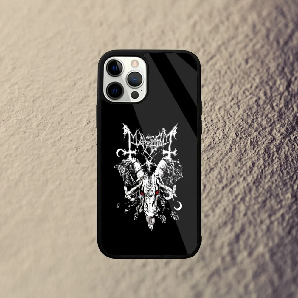 Mayhem Live In Leipzig Burzum Phone Case For iPhone 16,15,14,13,12,11,Plus,Pro,Max Mini Magsafe Magnetic Wireless Charging