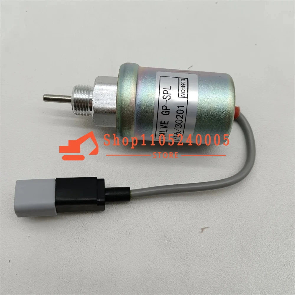 

Stop Solenoid Valve 716/30201 71630201 For JCB 2CX 3CX 4CX Engine 716-30201