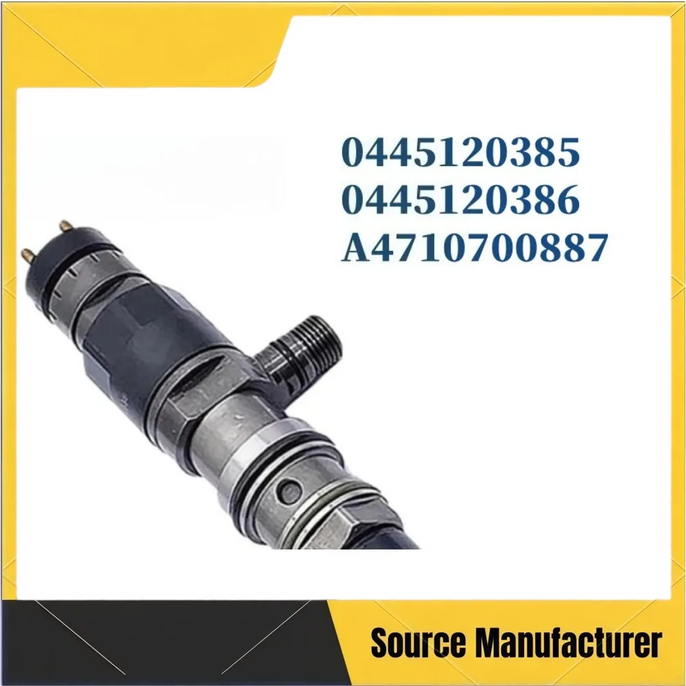 

Форсунка Common Rail 0445120385 0445120386, дизельная топливная форсунка для Mercedes-Benz ACTROS A4710700887, автоаксессуары, быстрая доставка