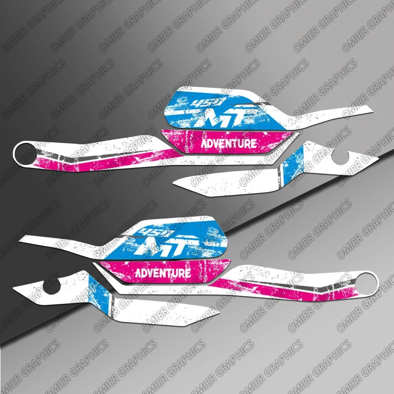 

For CFMOTO 450 MT CF MOTO 450MT Motorcycle Hand Guard Stickers Handlebar Decals