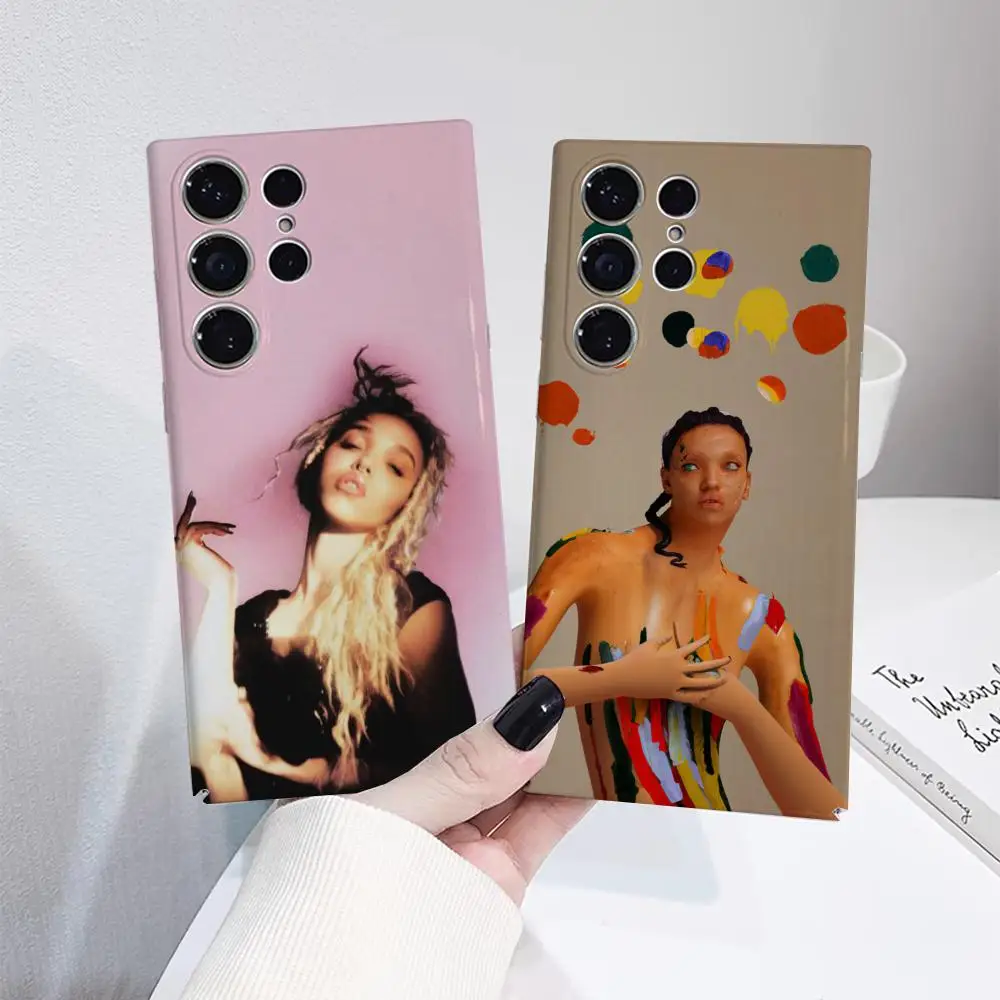 

Singer F-FKA twigs Phone Case for Samsung S25 Film Shell GalaxyS24Ultra 23plus S22 21 A56 36 26 16 Luxury Cover