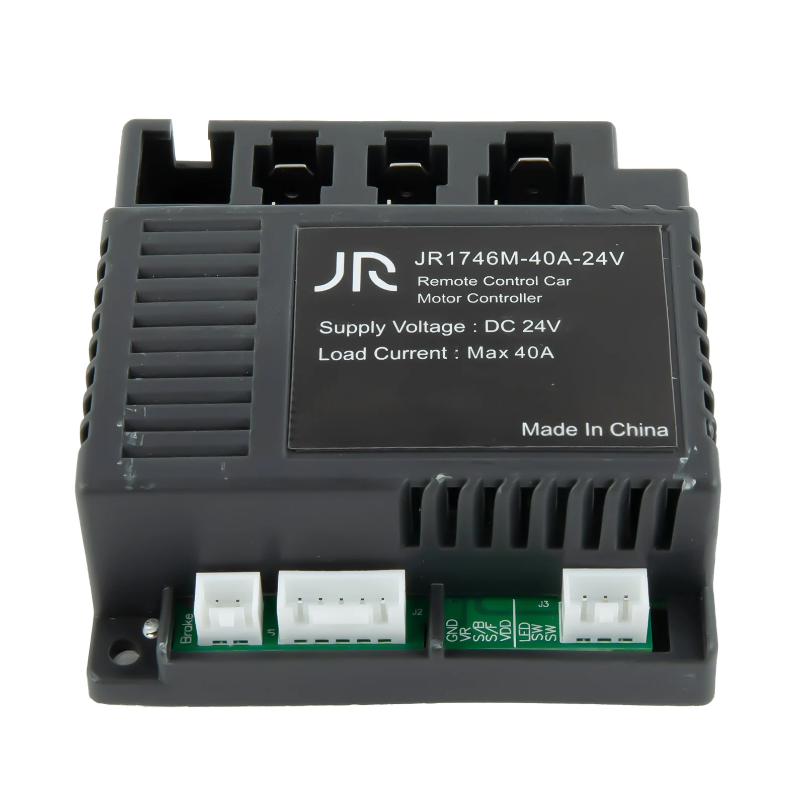 Control Box JR1746M 40A 24V for Electric For Children\'s Ride On Vehicle Transmitter Receiver Compatible with Select Models