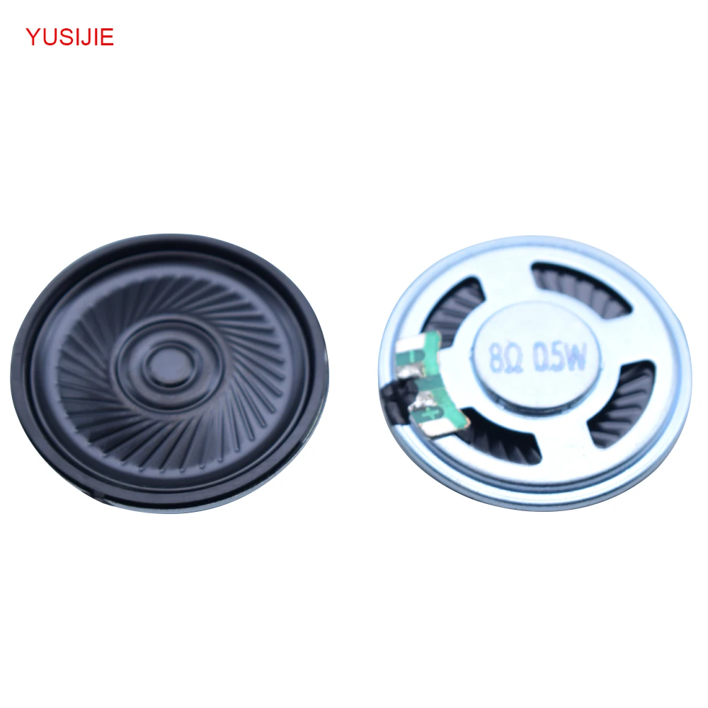 DIY 8 ohm 0.5W speaker D40mm speaker is suitable for all kinds of toys social security loud sound good clear sound quality