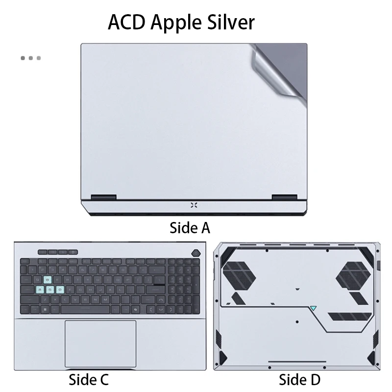 

ForASUS TUF Gaming A14 Dash F15 наклейка на кожу ноутбука FX517ZC/FX516PM защитная пленка для корпуса компьютера FA401WV/FA401UV пленка для корпуса