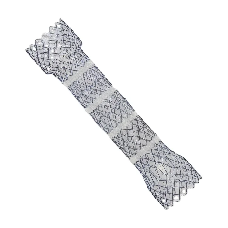 Silicone medicals fully covered esophageal segmented stent with OTW introducer