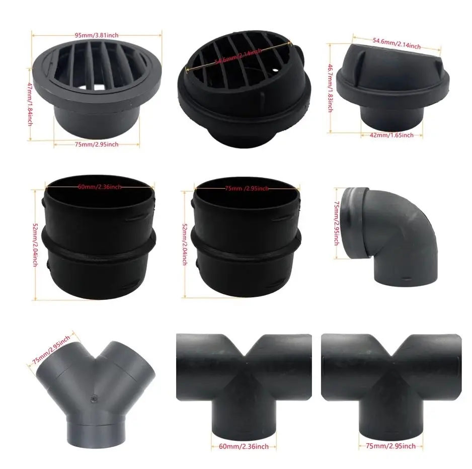 Kit di accessori per riscaldatore di parcheggio: parti di ricambio per pompa dell'olio e camera di combustione per riscaldatori diesel 12V/24V)