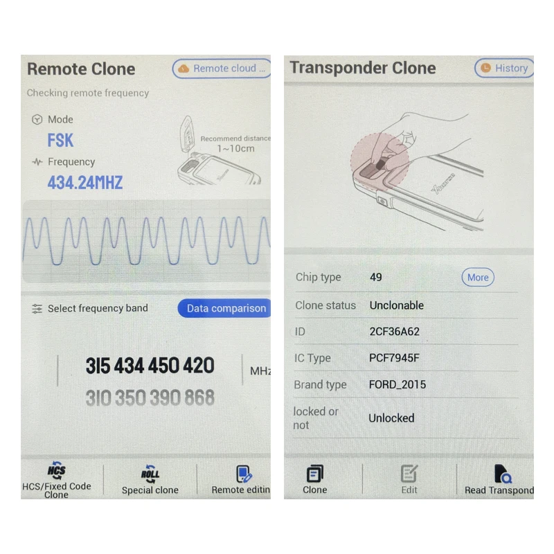 3 Knoppen Auto Afstandsbediening Sleutelhanger 434 Mhz ID49 Chip Originele Nieuwe Voor Ford KA Mondeo Glaxy S-Max Ranger f150 DS7T-15K601-BF